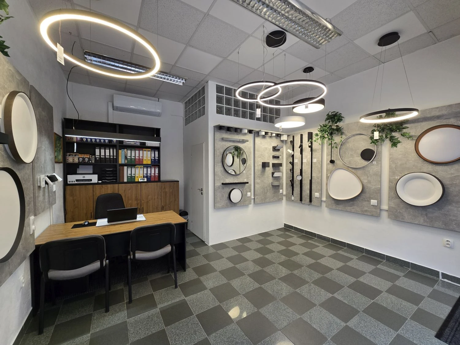 Interiér studia Elma